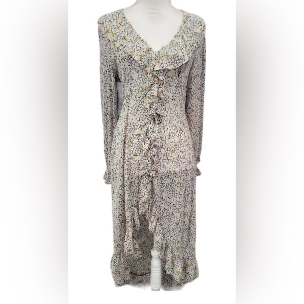 Free People Gigi Antique Combo Floral Printed Maxi Dress Women’s Size Small NWT